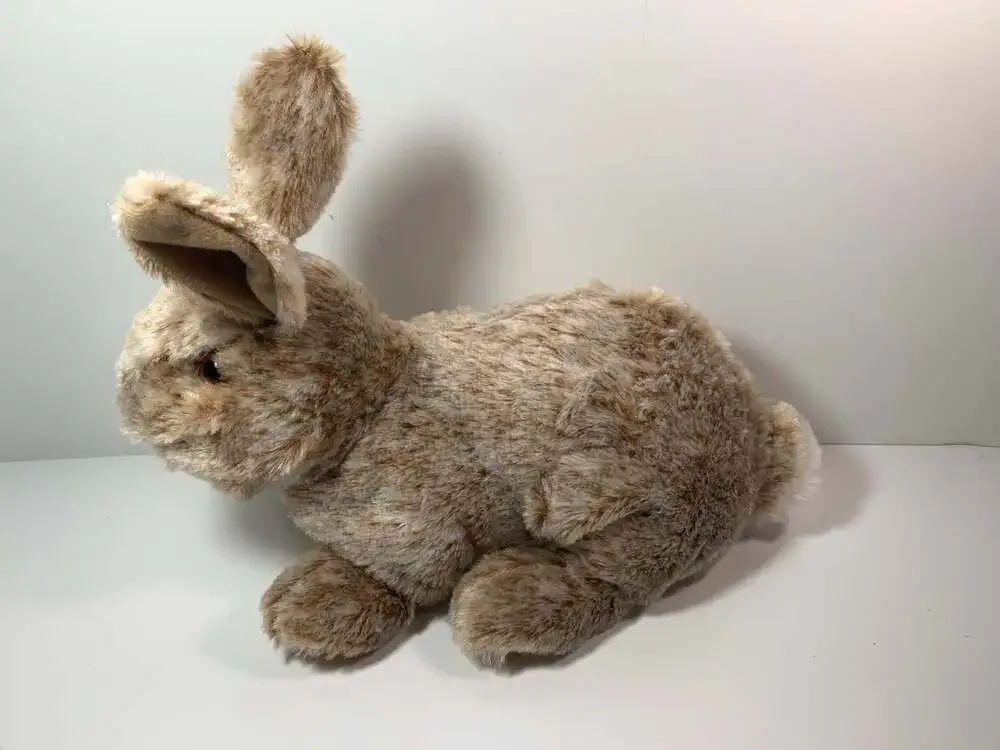 Realistic Bunny Rabbit  brown plush Fengtuo International Lmt